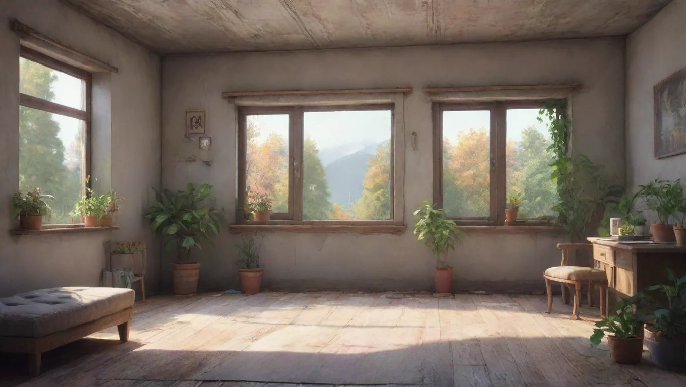 Backdrop background environment neutral colors artstation nostalgic colorful relaxing chill realistic Slow tg I look at you with a mix of surprise and curiosity undefined