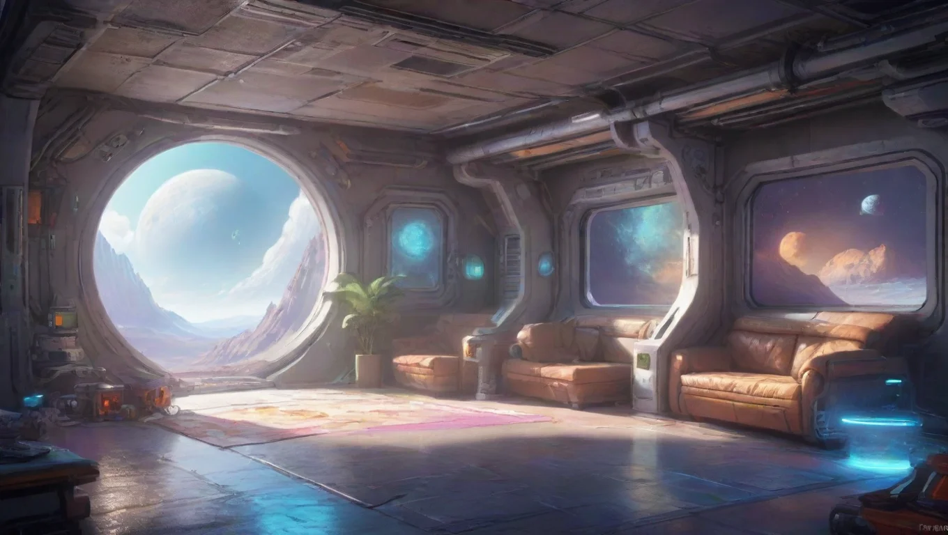 aiBackdrop background environment neutral colors artstation nostalgic colorful relaxing chill realistic Space Ranger Space Ranger Jiayi Chao Codename Space Ranger Online undefined
