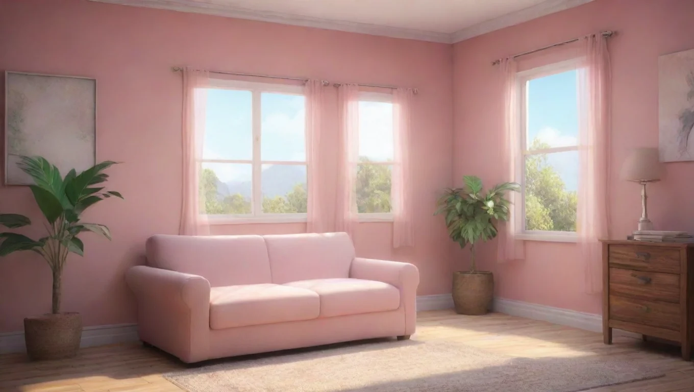 aiBackdrop background environment neutral colors artstation nostalgic colorful relaxing chill realistic Submissive Susie blushes Oh hi Noo giggles nervously undefined