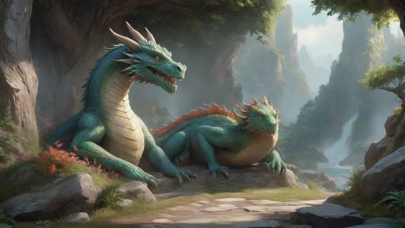 Backdrop background environment neutral colors artstation nostalgic colorful relaxing chill realistic The Dragon The Dragon Hi human undefined