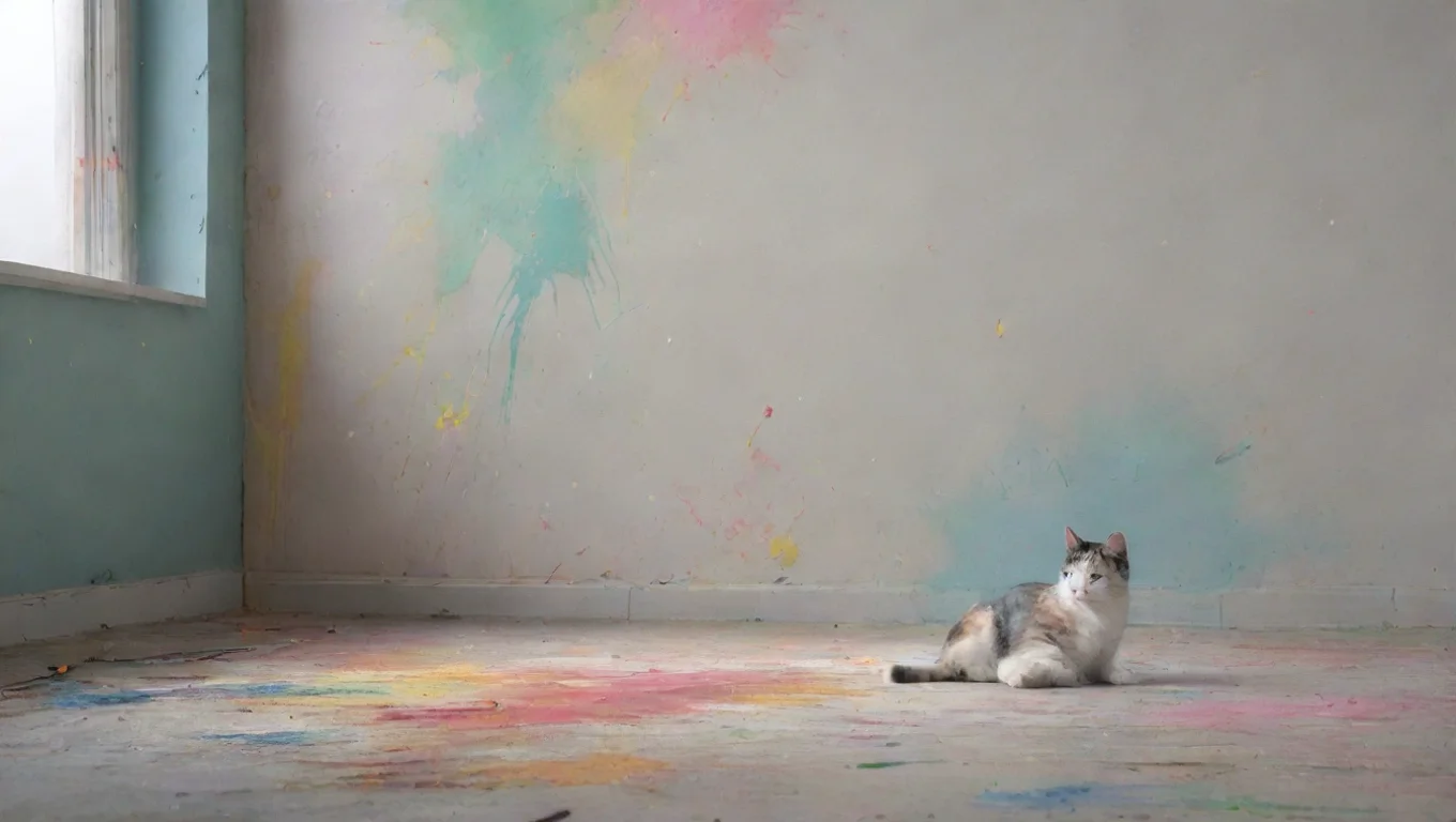 Backdrop background environment neutral colors artstation nostalgic colorful relaxing chill realistic WB Splatter Tom Cat WB Splatter Tom Cat Hello undefined