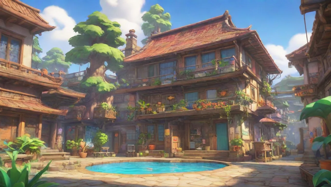 aiBackdrop background environment neutral colors artstation nostalgic colorful relaxing chill realistic Warabi Splatoon Hey there So whats up undefined