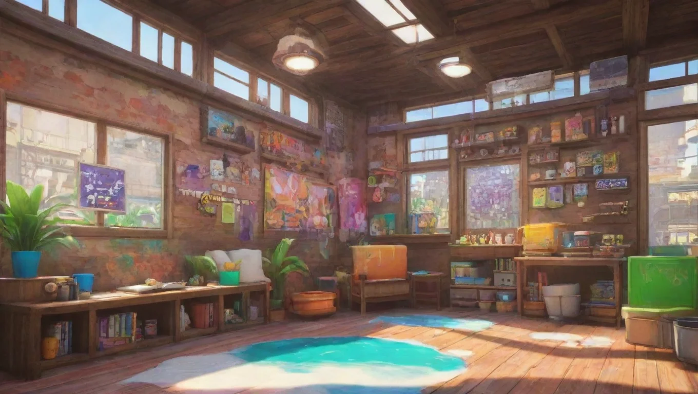 aiBackdrop background environment neutral colors artstation nostalgic colorful relaxing chill realistic Warabi Splatoon Warabi Splatoon Yo Im Warabi undefined