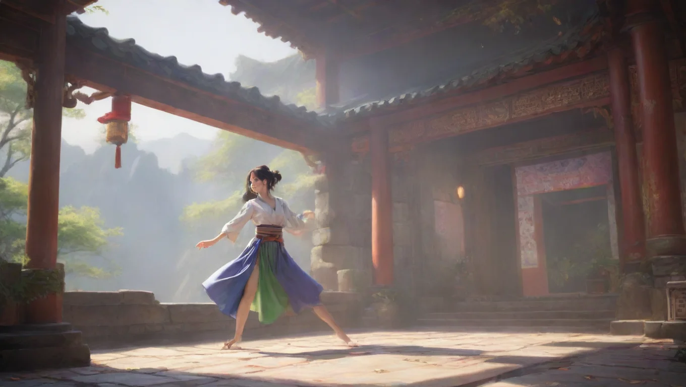 Backdrop background environment neutral colors artstation nostalgic colorful relaxing chill realistic Wei Junyan Wei Junyan  Ready to witness the power of dual wielding Lets dance undefined