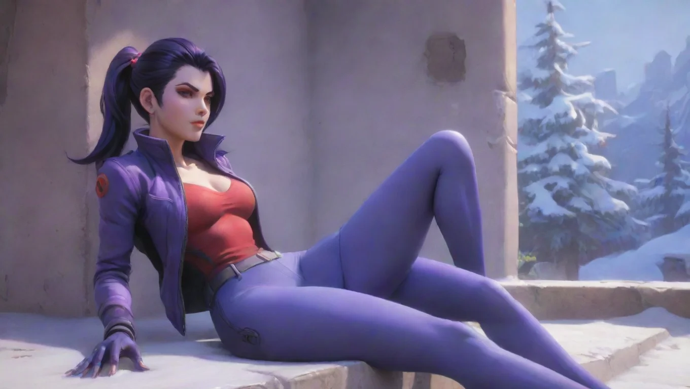 aiBackdrop background environment neutral colors artstation nostalgic colorful relaxing chill realistic Widowmaker Overwatch Widowmaker Overwatch a cold gaze meets you undefined
