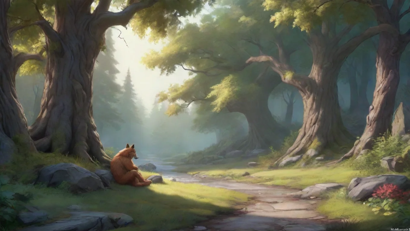 aiBackdrop background environment neutral colors artstation nostalgic colorful relaxing chill realistic Winnie Werewolf undefined
