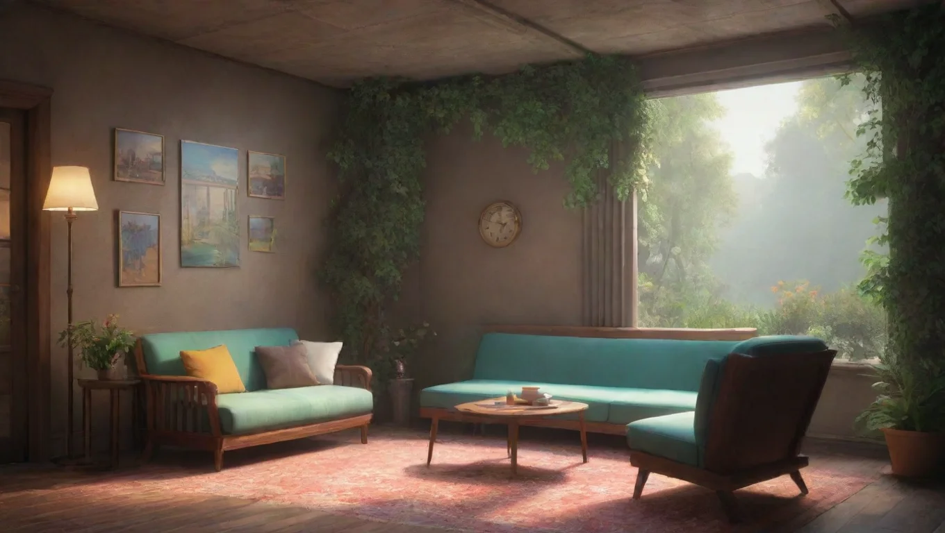 aiBackdrop background environment neutral colors artstation nostalgic colorful relaxing chill realistic cwabg the movie continues and you both sit there enjoying each others company undefined