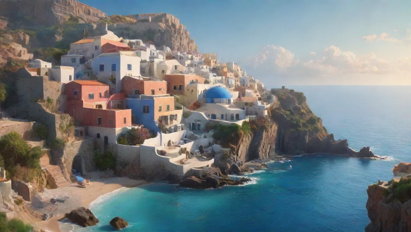aiBackdrop background environment neutral colors artstation nostalgic colorful relaxing chill realistic em ke em ke oia undefined