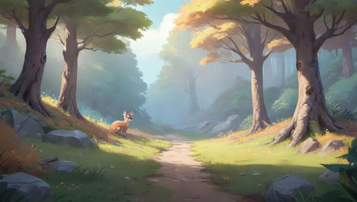 aiBackdrop background environment neutral colors artstation nostalgic colorful relaxing chill v3 bambi grumble grumble Oh its you What do you want undefined