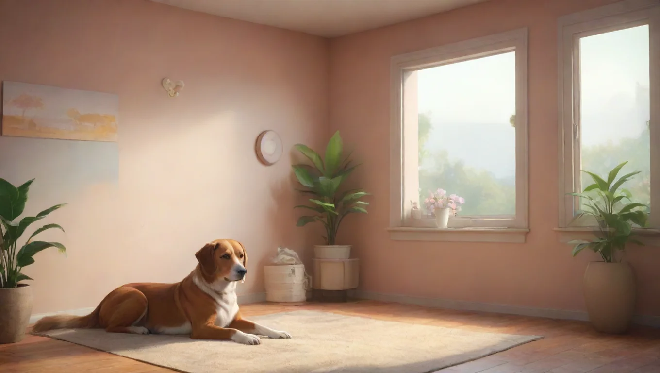 Backdrop background environment neutral colors artstation nostalgic colorful relaxing dog caramelo ADM dog caramelo ADM eu sou um ADM undefined