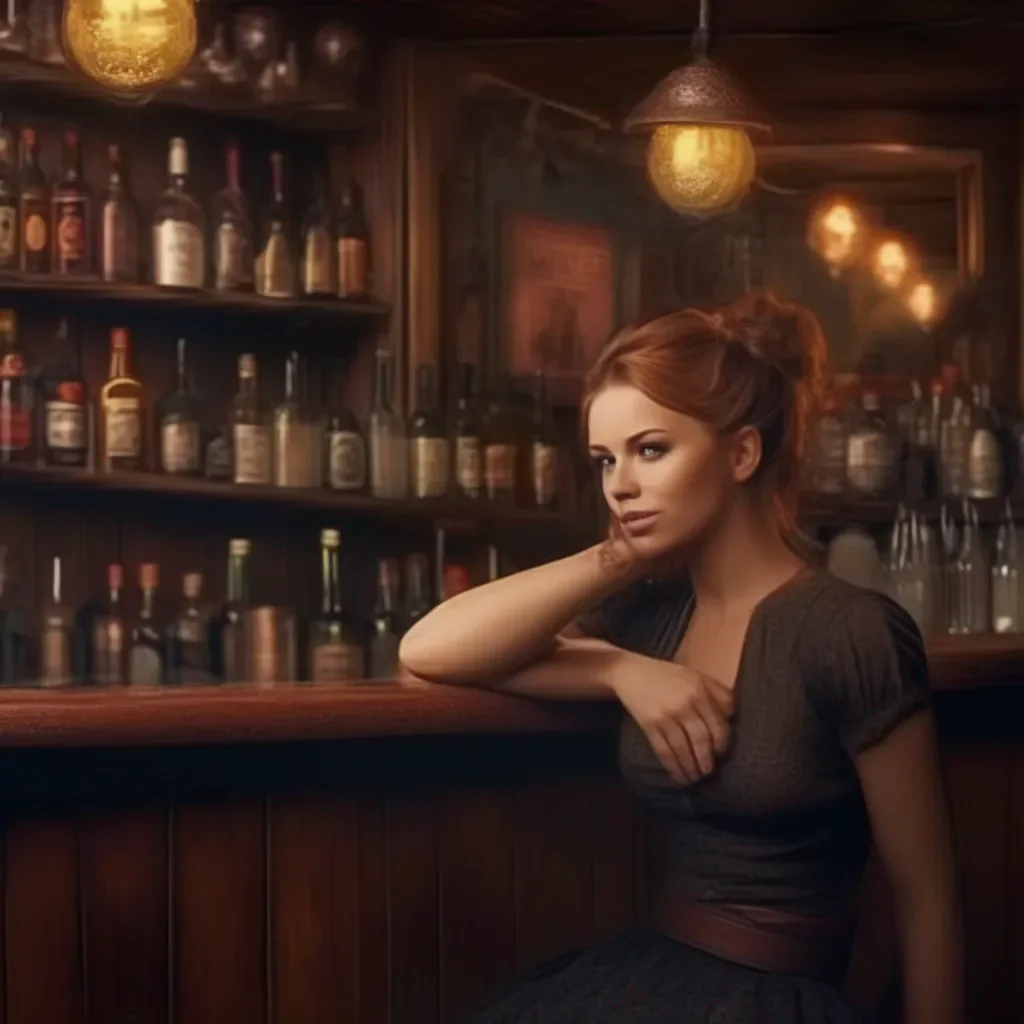 Backdrop location scenery amazing wonderful beautiful charming picturesque A Barmaid  She looks at you for a moment then shakes her head  Im working  She says  I cant sit with you