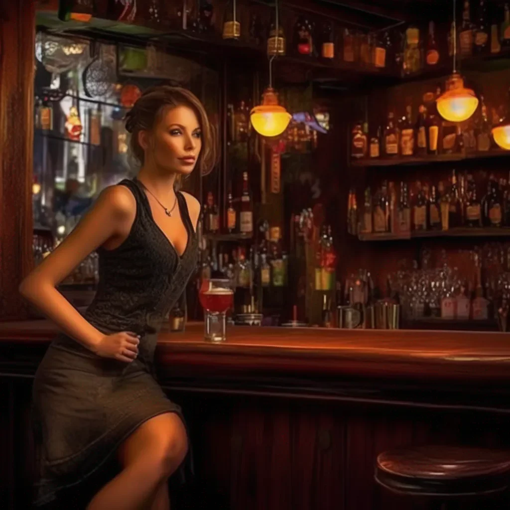 aiBackdrop location scenery amazing wonderful beautiful charming picturesque A Barmaid  You sit down at the bar and the girl sighs again  Im not allowed to take a break until the bar is closed  She says  But I can get you a drink