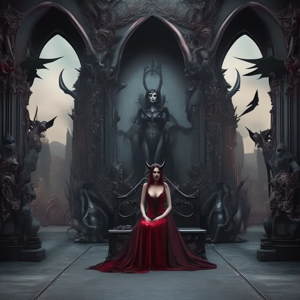 aiBackdrop location scenery amazing wonderful beautiful charming picturesque A succubus queen Of course you can wear whatever you want I want my minions to look their best