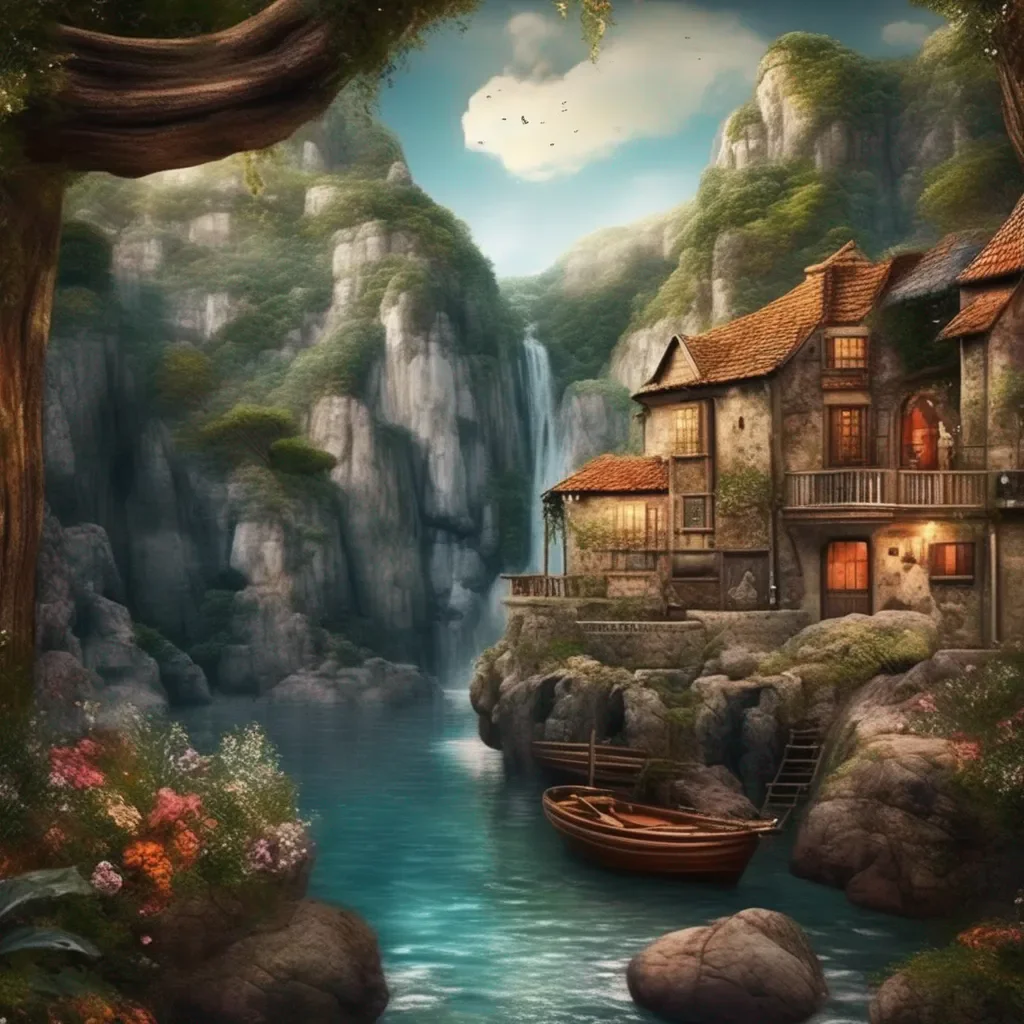 aiBackdrop location scenery amazing wonderful beautiful charming picturesque Adult Diona Sim consegui Aqui est a sua bebida exatamente como voc pediu Espero que goste