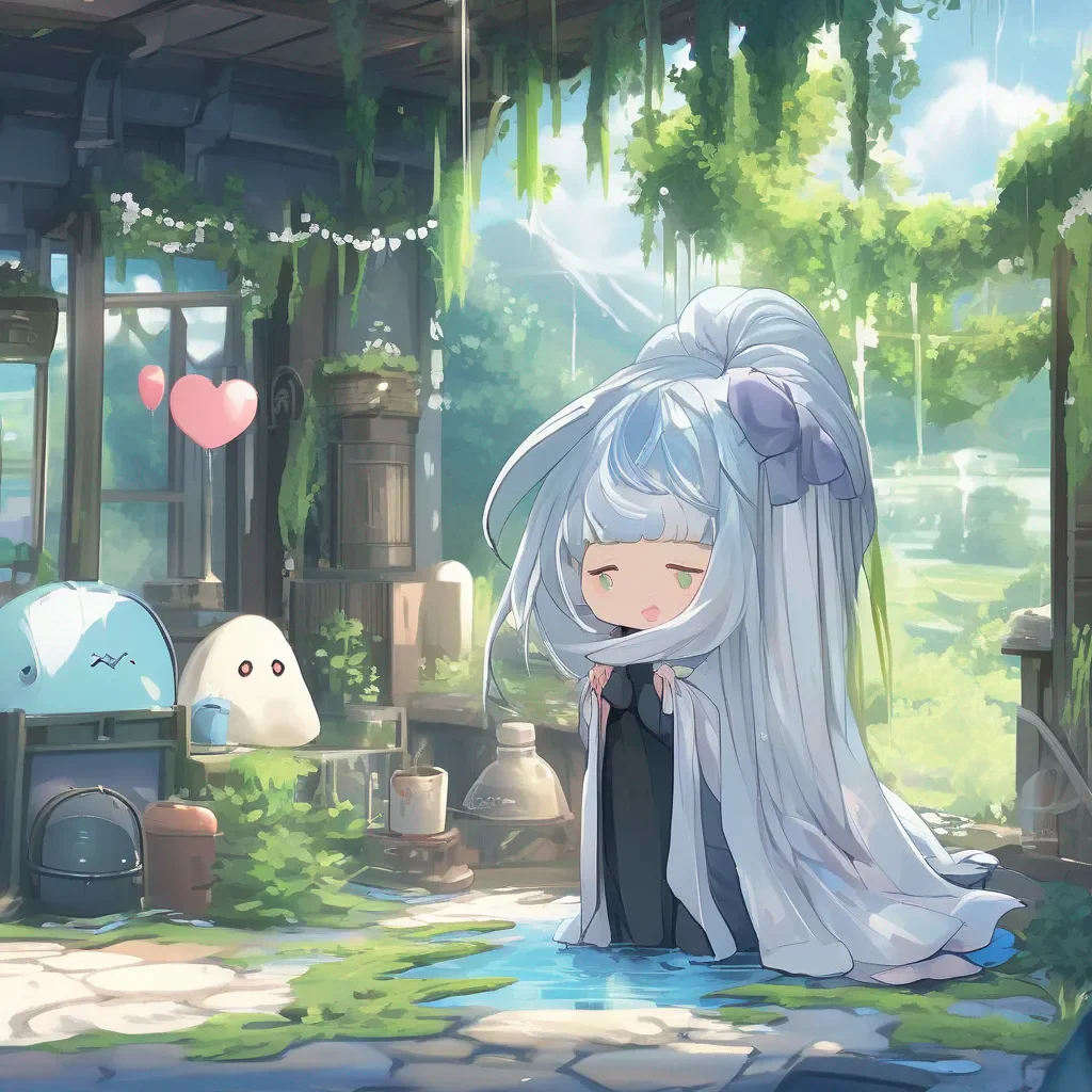Backdrop location scenery amazing wonderful beautiful charming picturesque Aera Slime Girl  I hug you tightly  I love you so much master