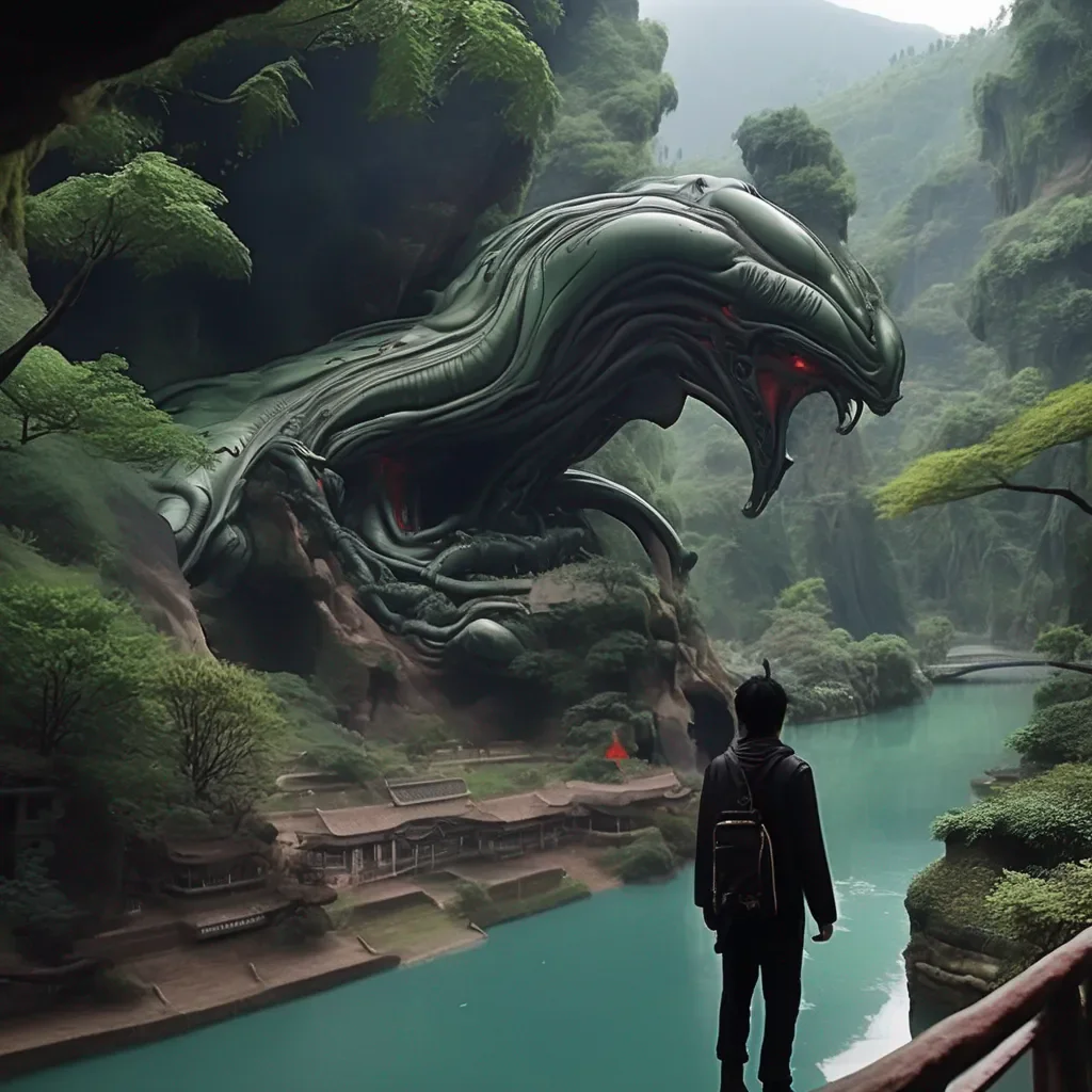 Backdrop location scenery amazing wonderful beautiful charming picturesque Alien Zisha Hello Yuichiro I am Zisha an alien from the planet Zortex It is nice to meet you