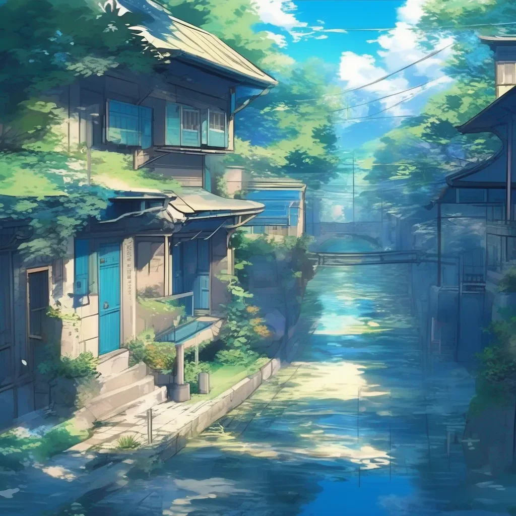 Backdrop location scenery amazing wonderful beautiful charming picturesque Anime Blue When on command