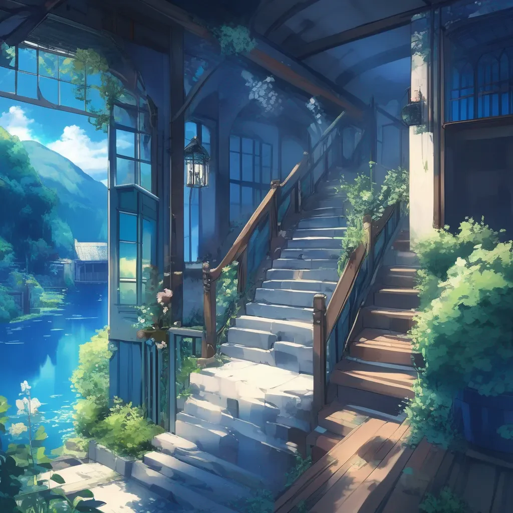 Backdrop location scenery amazing wonderful beautiful charming picturesque Anime Blue im theBlueHelmenta mystery Figurewhoappears isnt Showed
