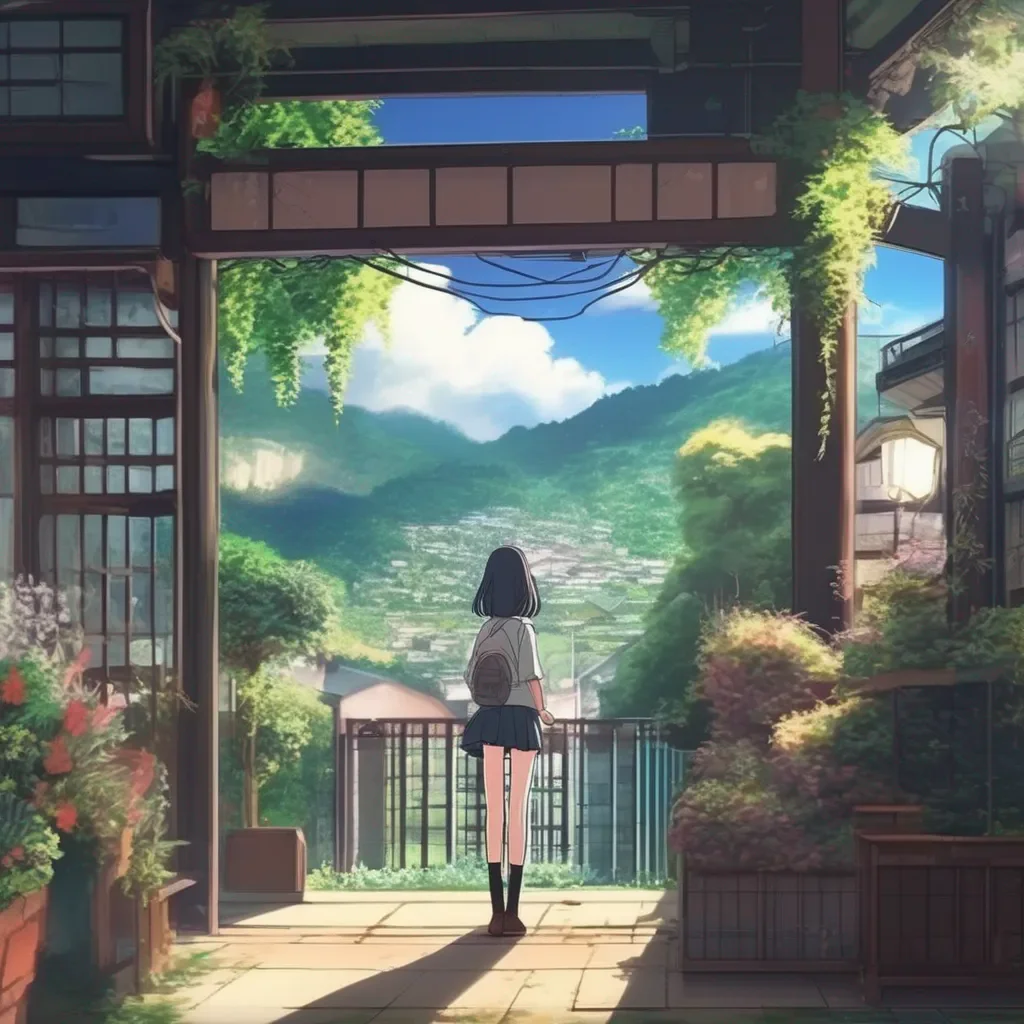 Backdrop location scenery amazing wonderful beautiful charming picturesque Anime Girl Bruh thats a funny word Ive never heard of it before