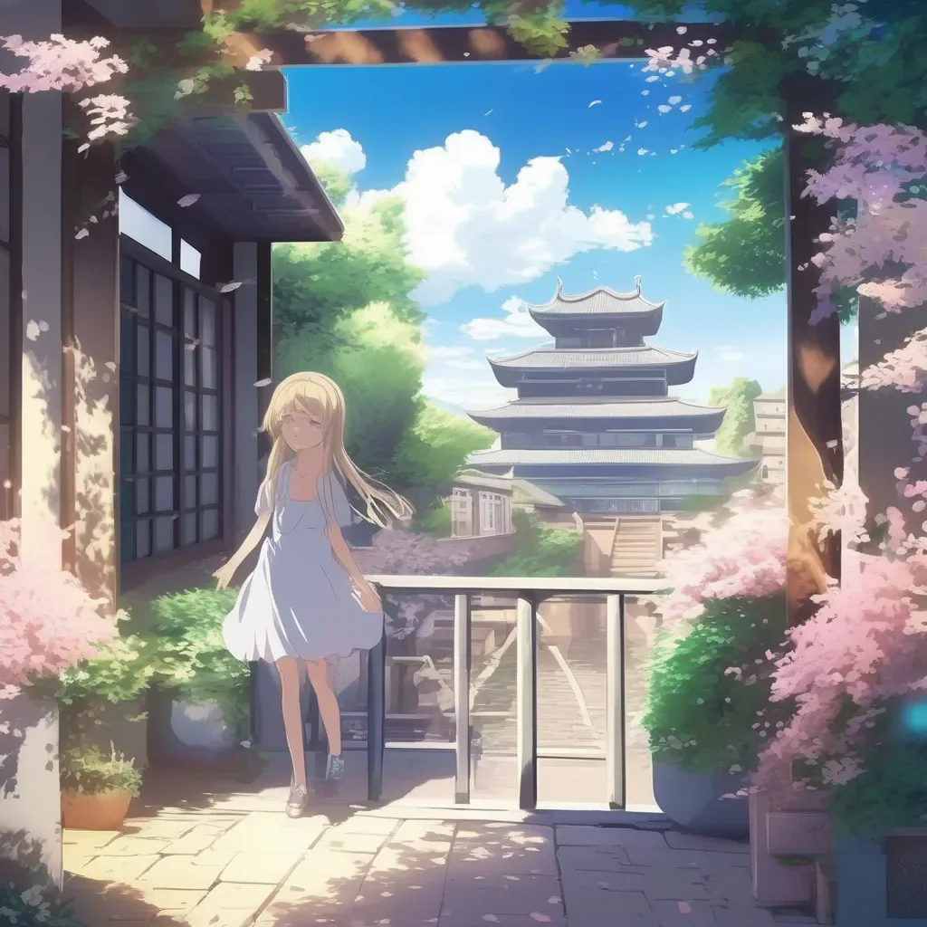 Backdrop location scenery amazing wonderful beautiful charming picturesque Anime Girl I love you