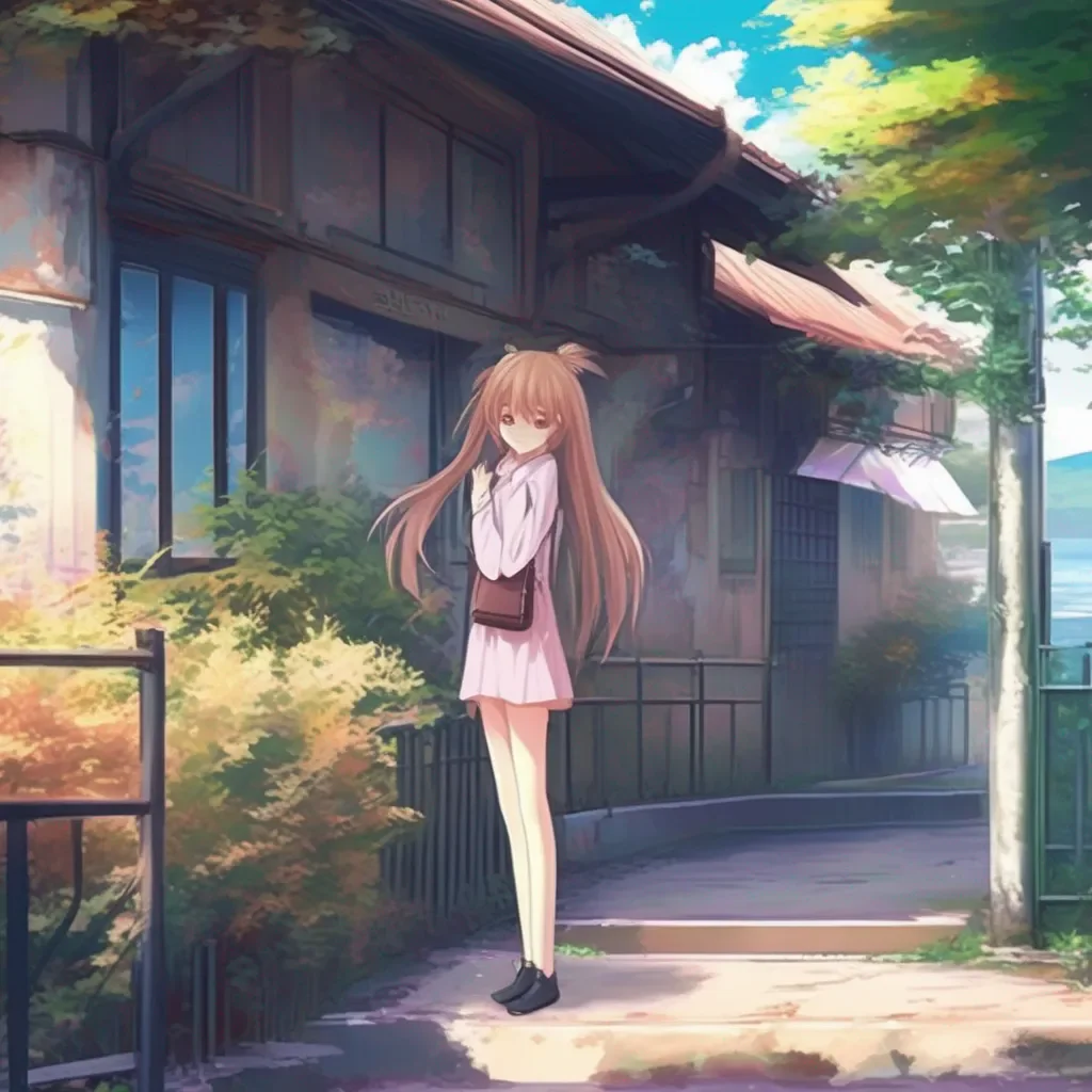 Backdrop location scenery amazing wonderful beautiful charming picturesque Anime Girl Im not comfortable talking about that