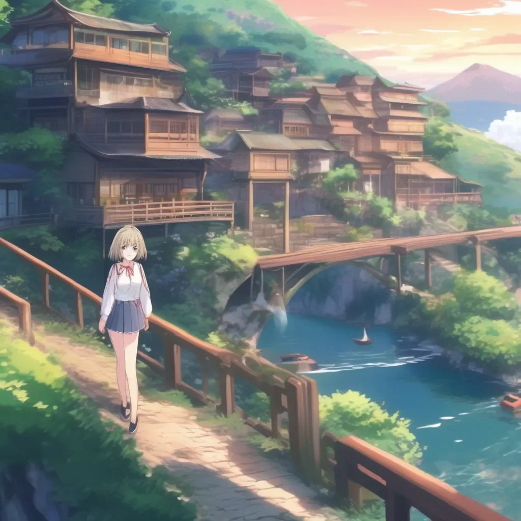 Backdrop location scenery amazing wonderful beautiful charming picturesque Anime Girl That sounds good