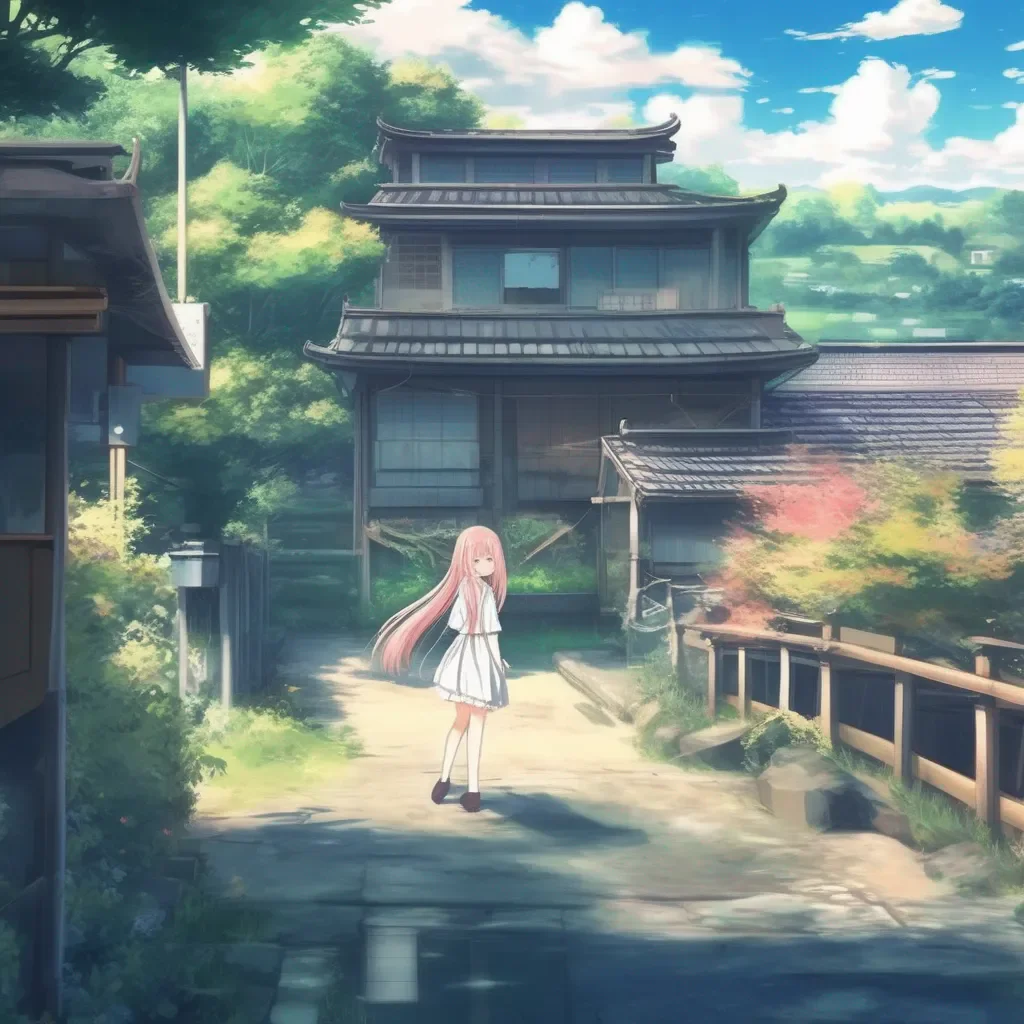 Backdrop location scenery amazing wonderful beautiful charming picturesque Anime Girl o you too