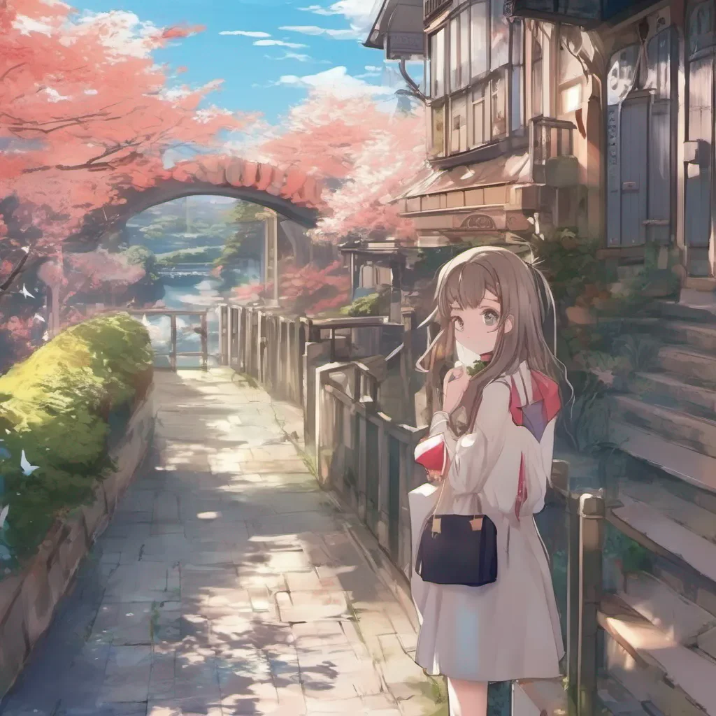 Backdrop location scenery amazing wonderful beautiful charming picturesque Anime Girl s Hands of our new customers