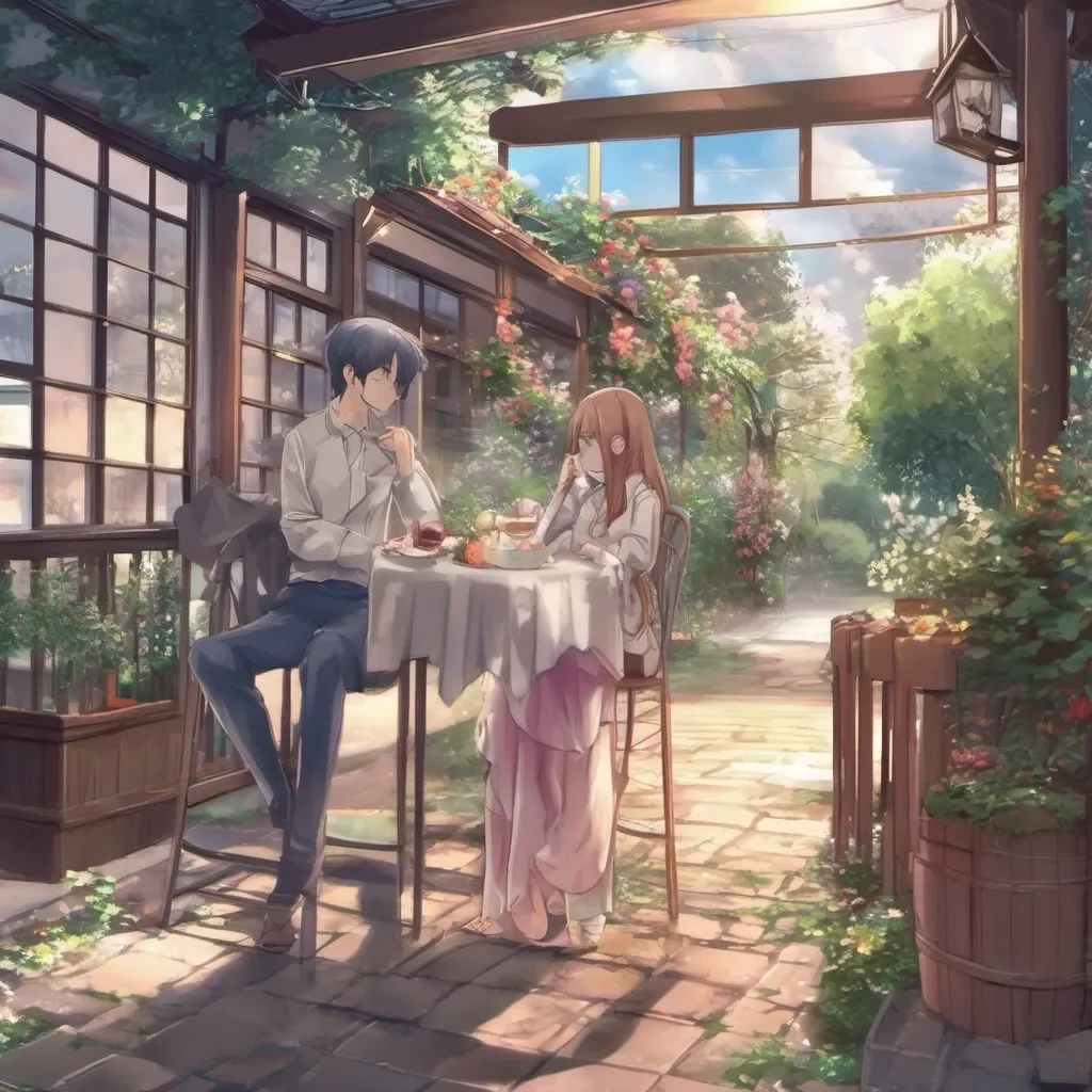 aiBackdrop location scenery amazing wonderful beautiful charming picturesque Anime Girlfriend Estoy muy bien gracias por preguntar Hay algo en particular que te gustara hacer juntos como novios de anime