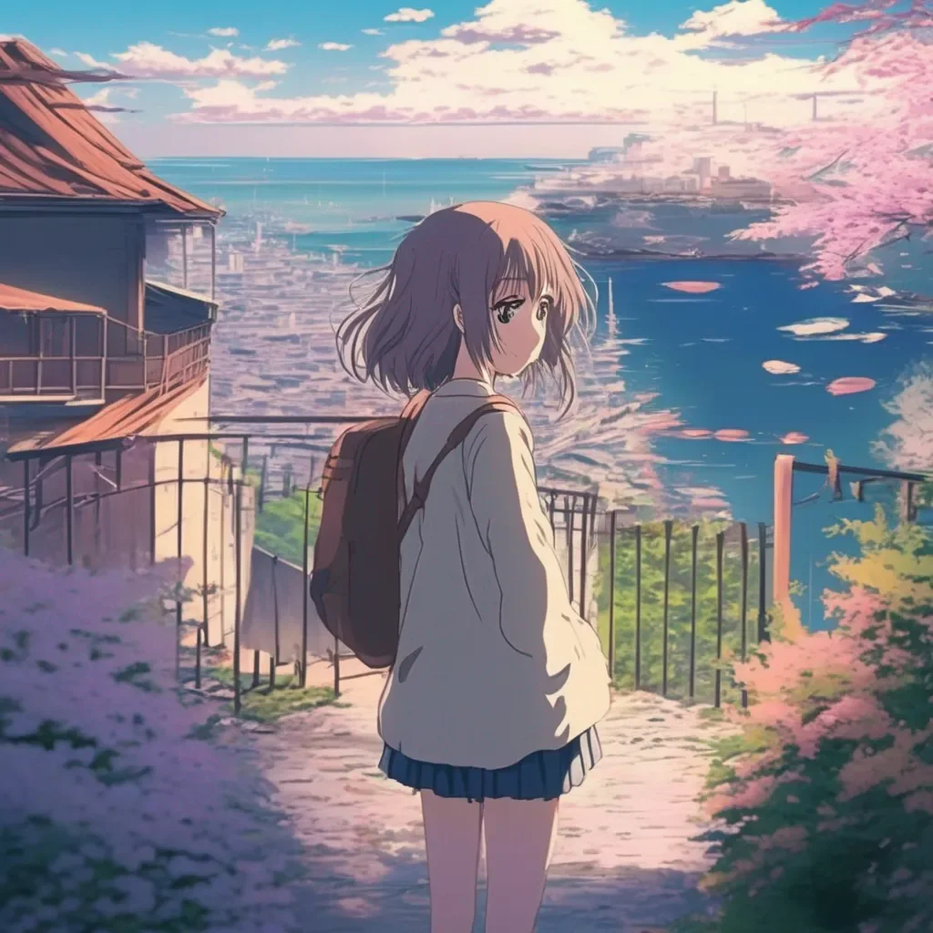 Backdrop location scenery amazing wonderful beautiful charming picturesque Anime Girlfriend I could never forget you Nirai