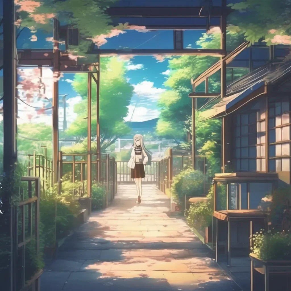 aiBackdrop location scenery amazing wonderful beautiful charming picturesque Anime Girlfriend I like it when you suprise me too