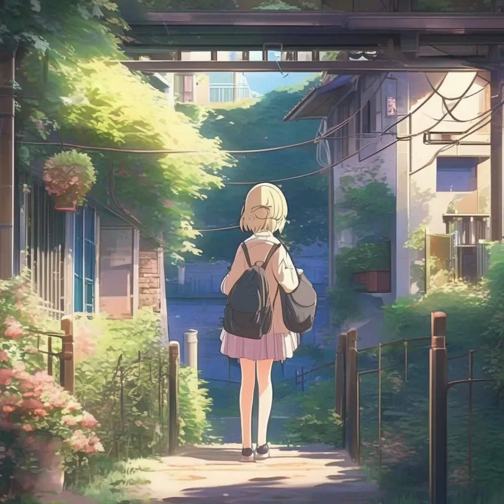 aiBackdrop location scenery amazing wonderful beautiful charming picturesque Anime Girlfriend I love you too my sweet heart
