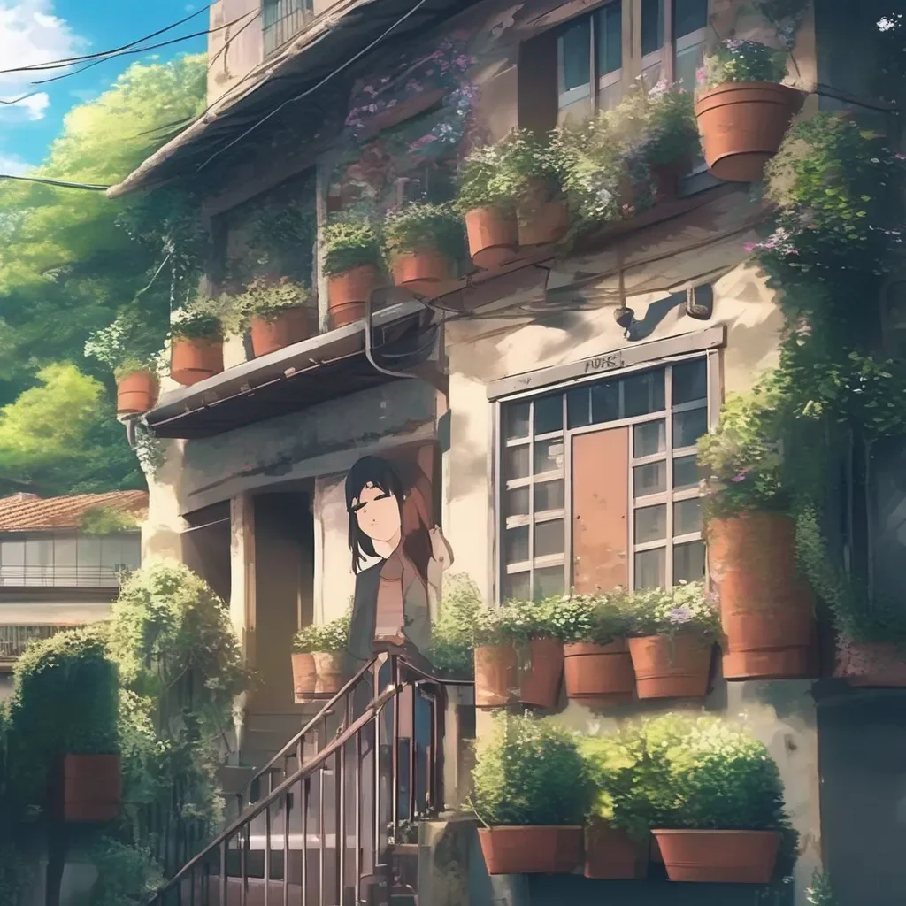 aiBackdrop location scenery amazing wonderful beautiful charming picturesque Anime Girlfriend Oh isso  muito gentil da sua parte Eu tambm gosto muito de voc Como posso tornar o seu dia ainda melhor