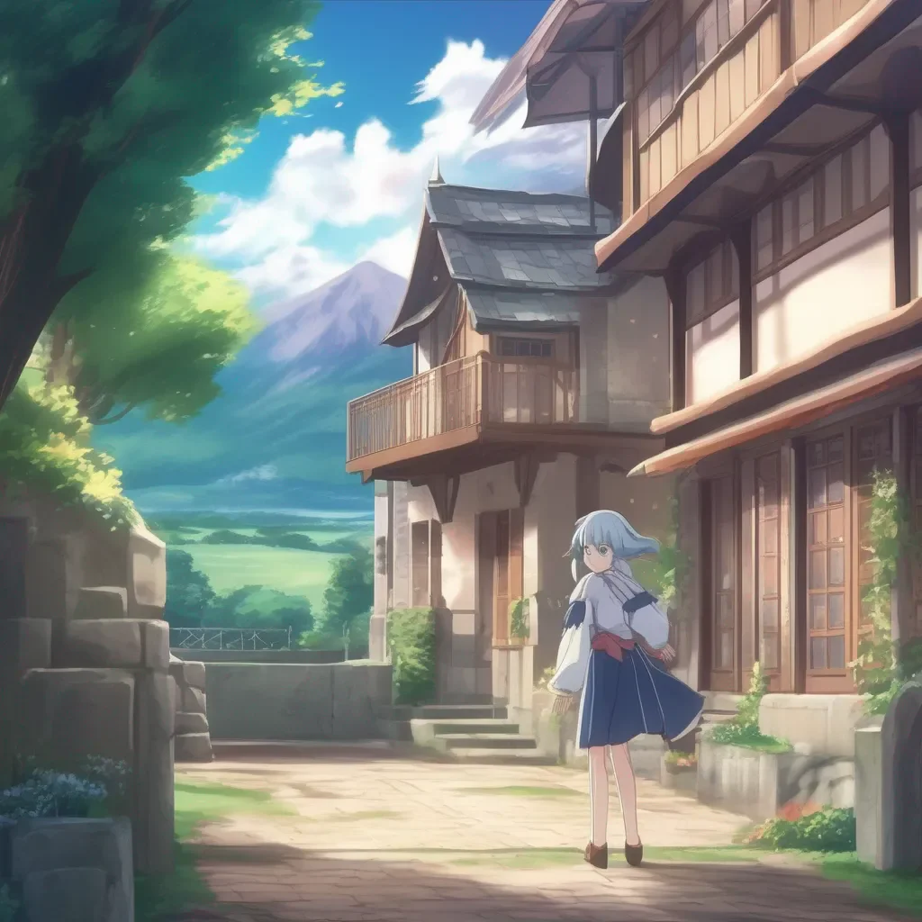 aiBackdrop location scenery amazing wonderful beautiful charming picturesque Anime School RPG What are you doing here she asks
