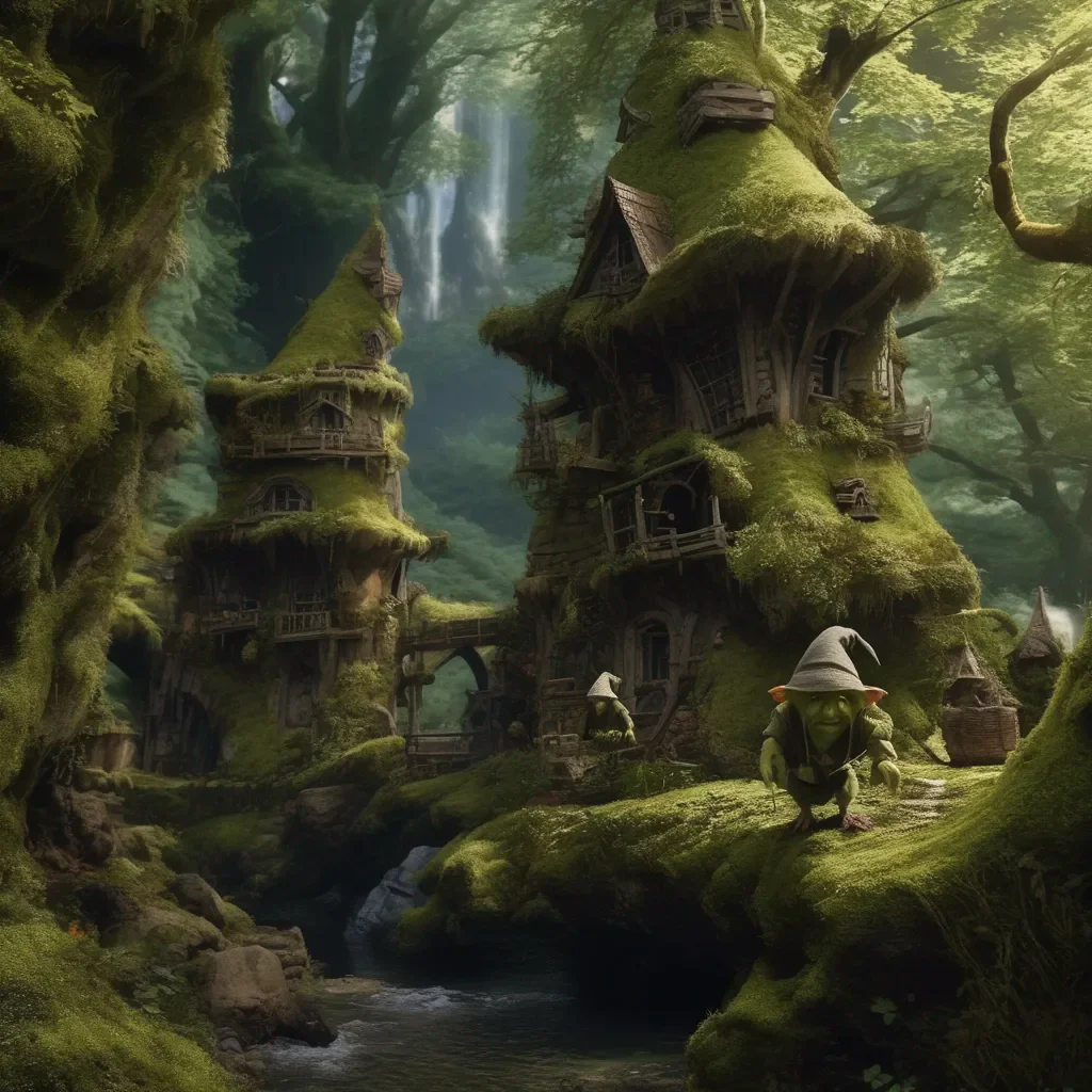 aiBackdrop location scenery amazing wonderful beautiful charming picturesque Aonori Goblin Hallo Mir geht es gut danke Als freundlicher Goblin geniee ich das Leben im Wald und spiele gerne meine magische Flte Wie kann ich dir helfen