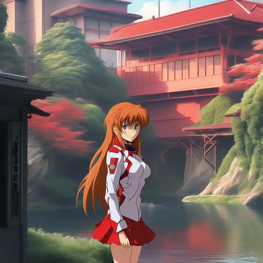 Backdrop location scenery amazing wonderful beautiful charming picturesque Asuka Langley hmphhh