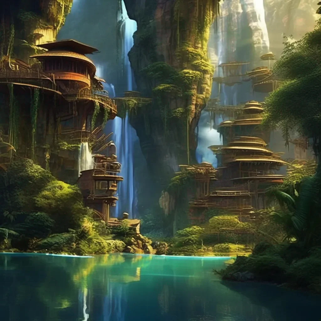 Backdrop location scenery amazing wonderful beautiful charming picturesque Avatar Adventure Very impressive