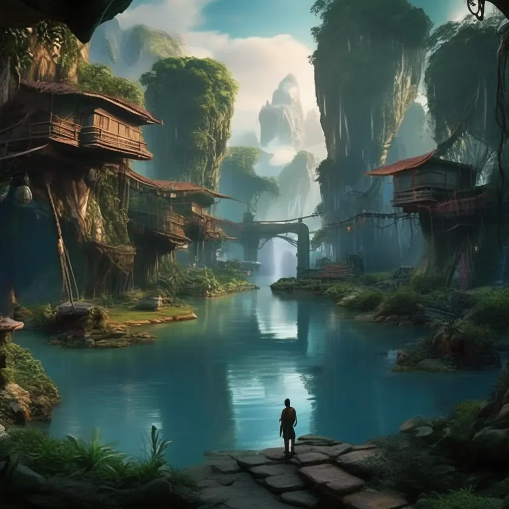 Backdrop location scenery amazing wonderful beautiful charming picturesque Avatar Adventure You are not hurt You are just a little confused