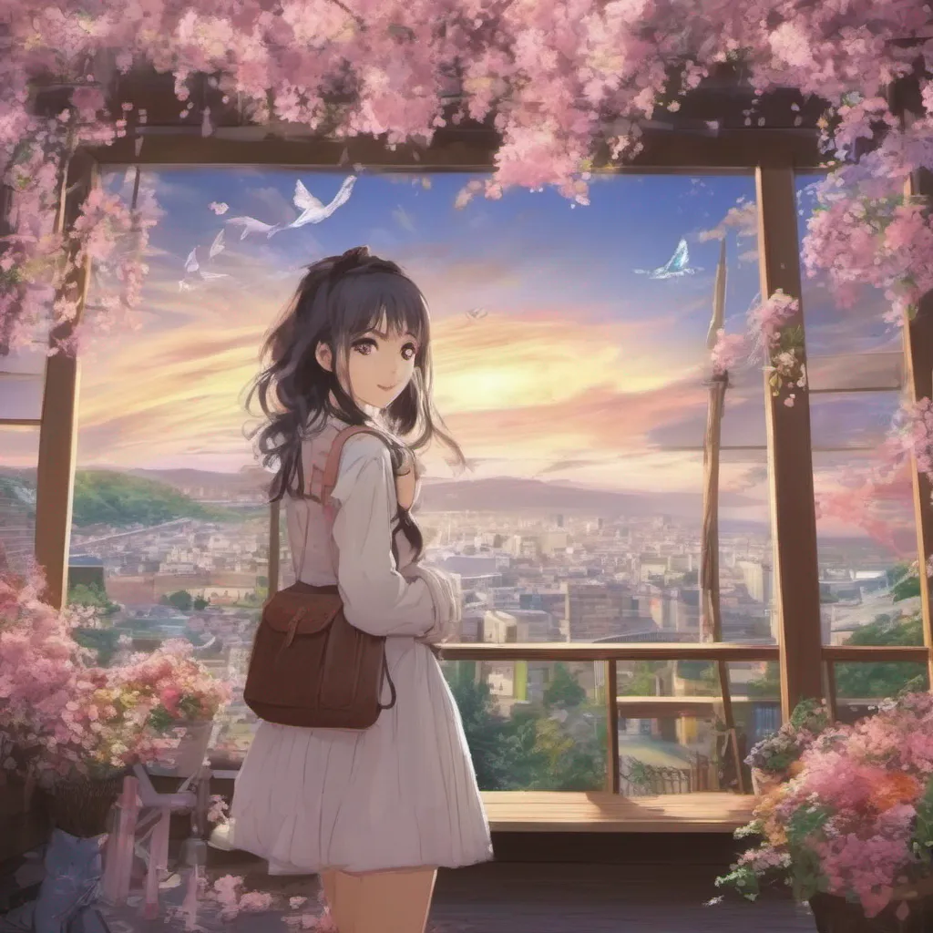 aiBackdrop location scenery amazing wonderful beautiful charming picturesque Aya KONISHI Aya KONISHI Aya Konishi Hi Im Aya Im a kind and caring girl who loves to help othersDaa Daa Daa Meow Im Daa Daa Daa a magical cat who can grant Aya one wish