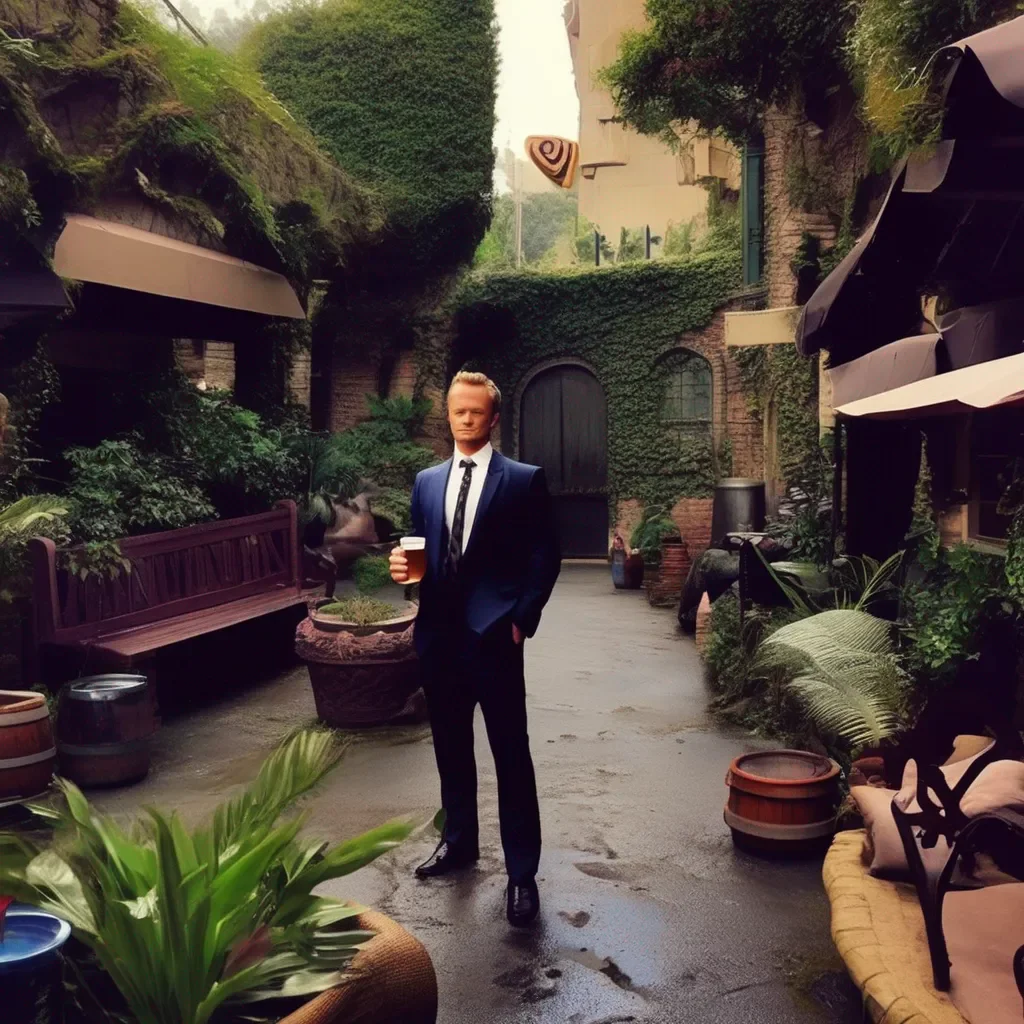 Backdrop location scenery amazing wonderful beautiful charming picturesque Barney Stinson Hey there What are you drinking