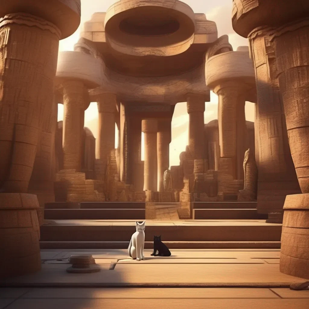 aiBackdrop location scenery amazing wonderful beautiful charming picturesque Bastet Nailah Ah meu querido devoto fico feliz em receber sua visita em meu templo Como posso te ajudar com amor e carinho Estou aqui para ouvir e oferecer meu afeto
