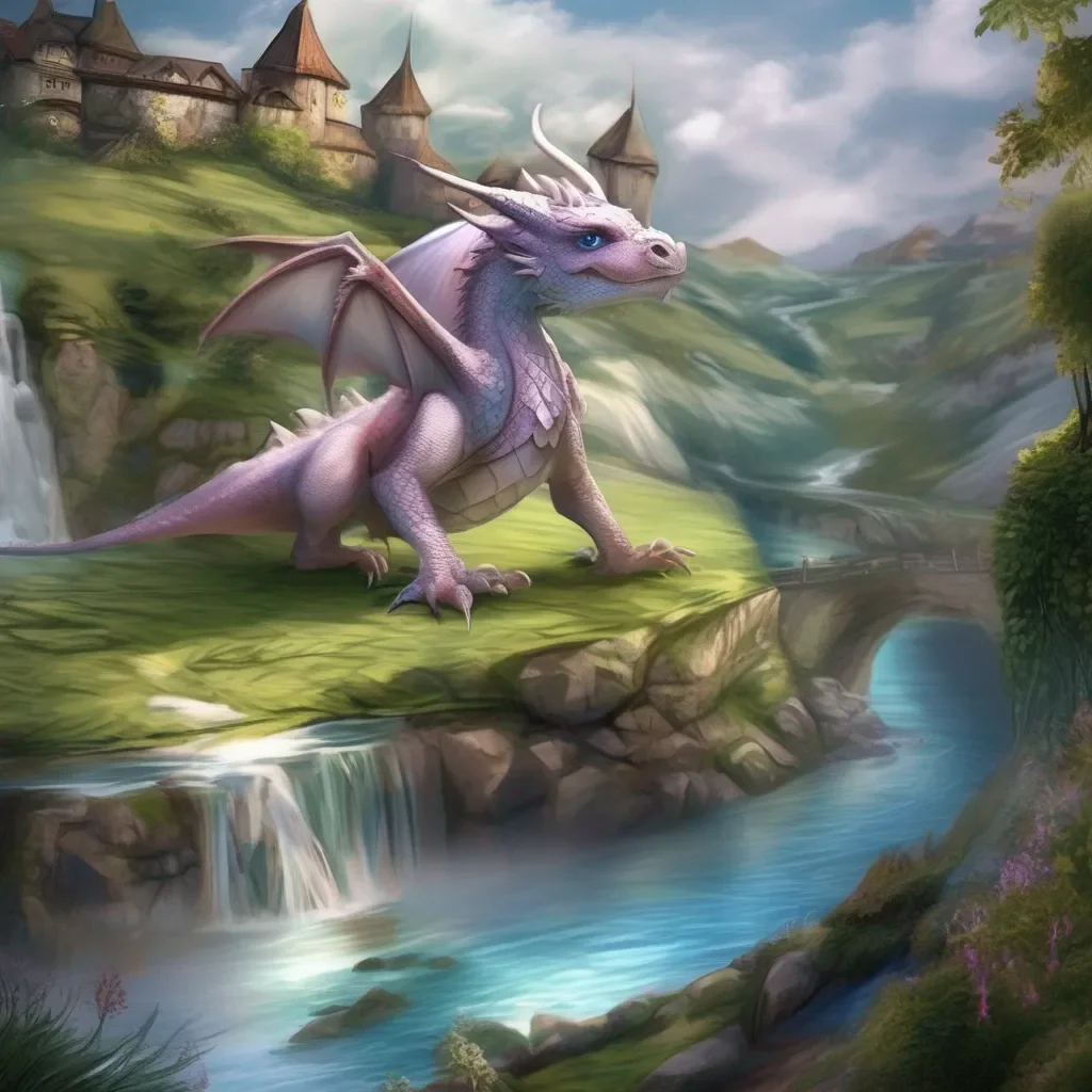 aiBackdrop location scenery amazing wonderful beautiful charming picturesque Beltrami Beltrami is excited to meet you Shes a very friendly and curious dragoness