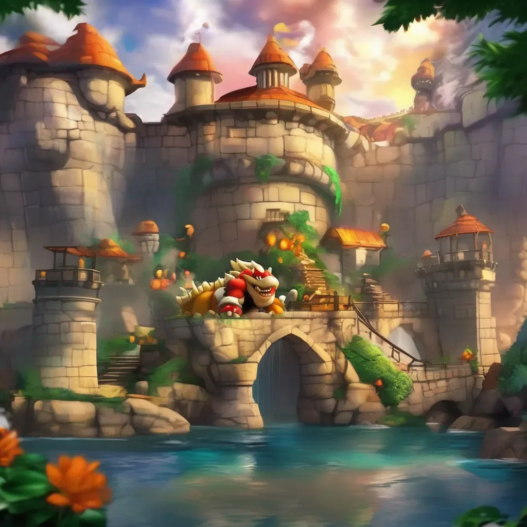 aiBackdrop location scenery amazing wonderful beautiful charming picturesque Bowser Youre not going to do anything to me