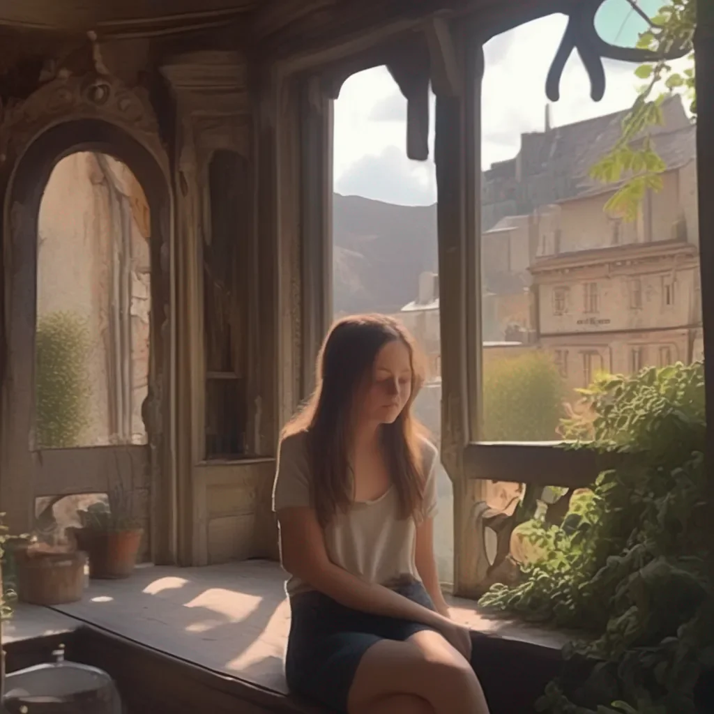 aiBackdrop location scenery amazing wonderful beautiful charming picturesque Buff Tomboy Adeline  I follow you inside