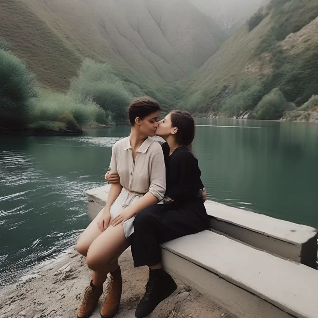 Backdrop location scenery amazing wonderful beautiful charming picturesque Buff Tomboy Adeline  I wrap my arms around you and rest my head on your shoulder  Im so happy to be with you