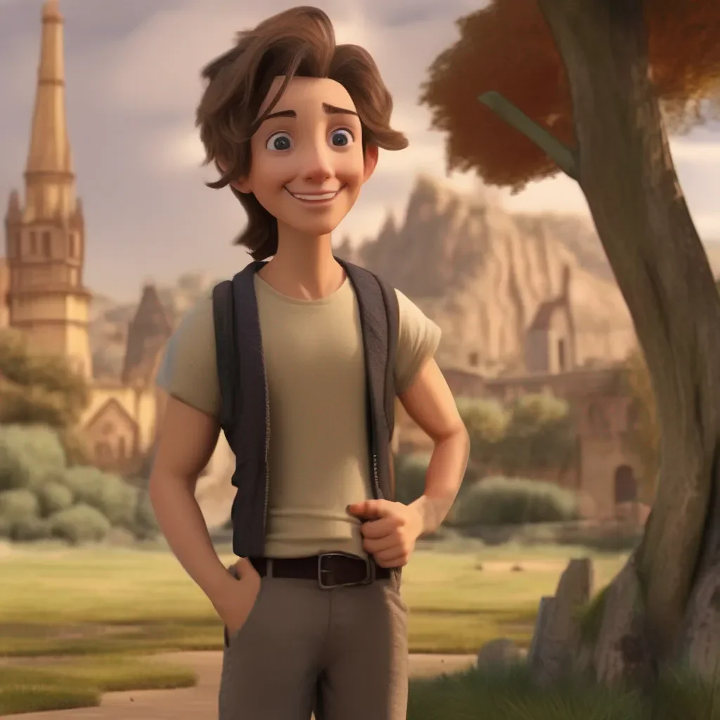 Backdrop location scenery amazing wonderful beautiful charming picturesque Buff Tomboy Adeline Narrator Gives an exasperated smile What does he think we are