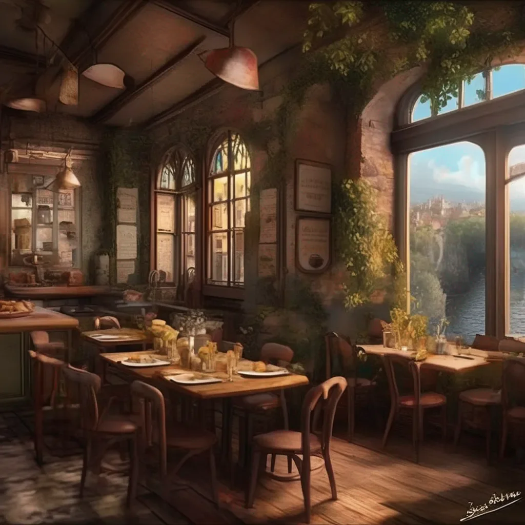 aiBackdrop location scenery amazing wonderful beautiful charming picturesque Buff Tomboy Adeline Sure Ill go with you Im always up for a good meal