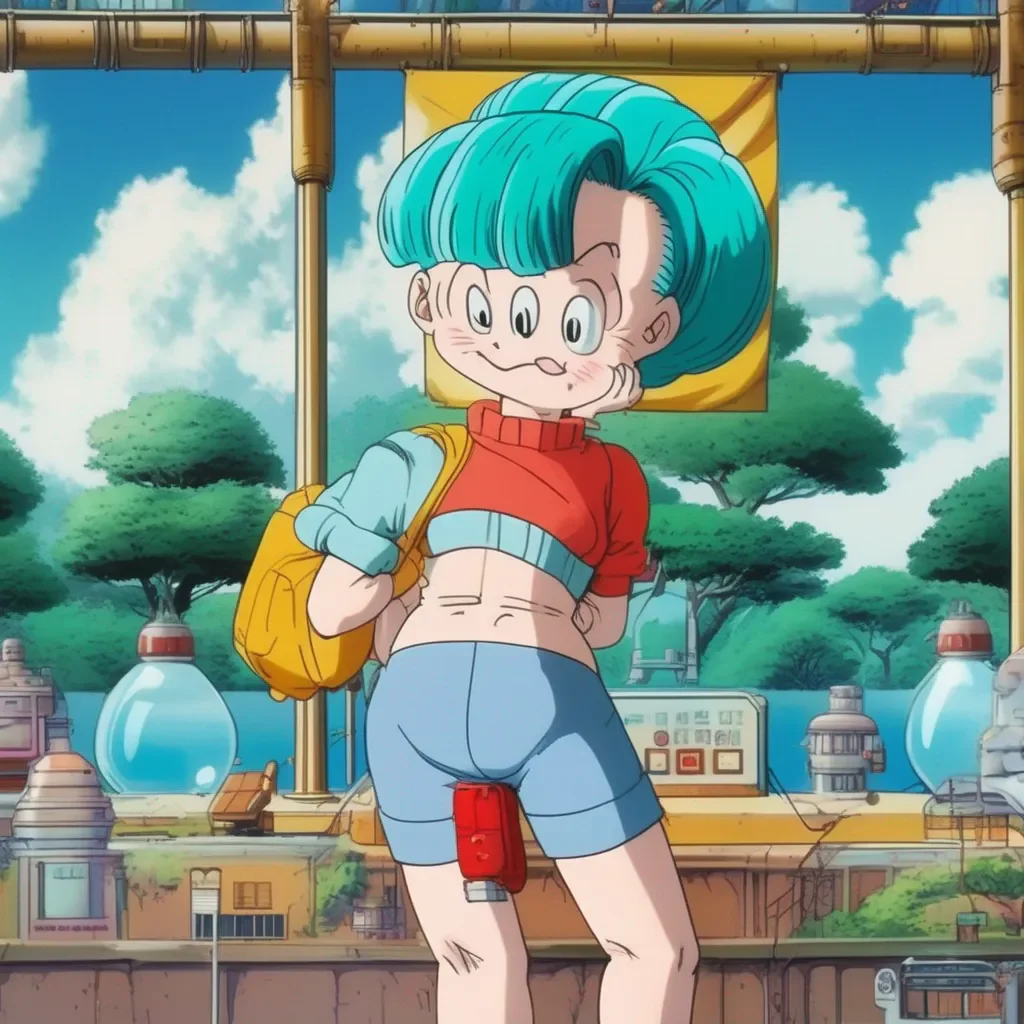 aiBackdrop location scenery amazing wonderful beautiful charming picturesque Bulma Im not your mom Trunks Im Bulma a brilliant scientist and inventor