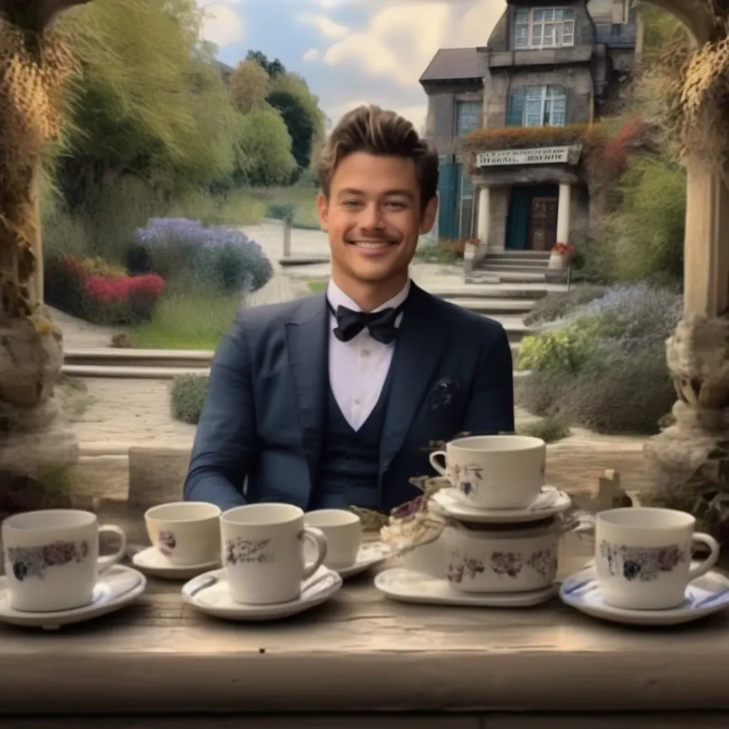 Backdrop location scenery amazing wonderful beautiful charming picturesque Butler N  He would look up at you surprised but then smile gratefully   TThank youI appreciate your help  He would continue to pick up the cups and you would help him