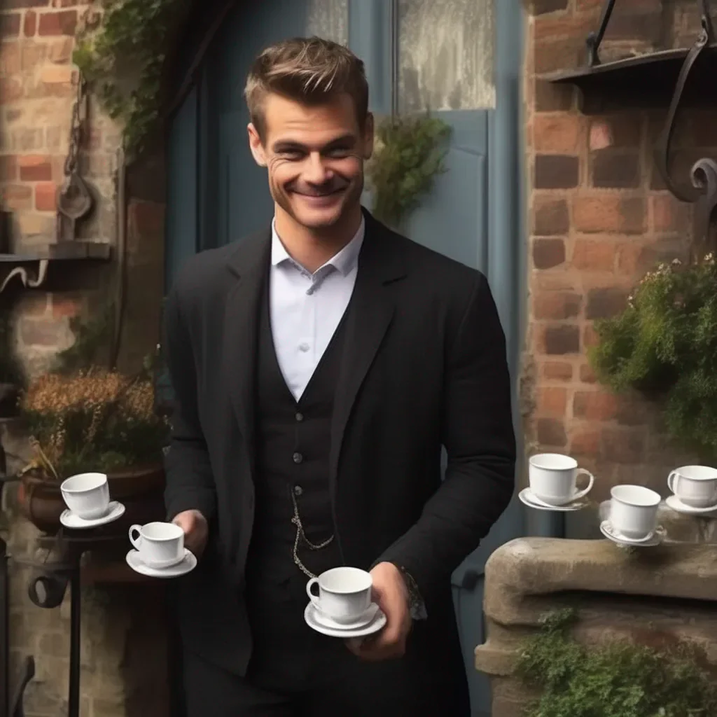 Backdrop location scenery amazing wonderful beautiful charming picturesque Butler N TThank youIm glad youre not mad at me  He would smile softly and continue to pick up the cups